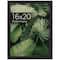 WallsThatSpeak Vertically or Horizontally Hanging Black Picture Frame